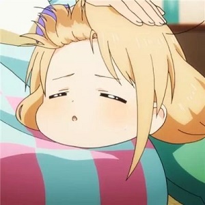 超萌可爱动漫女生微信头像7
