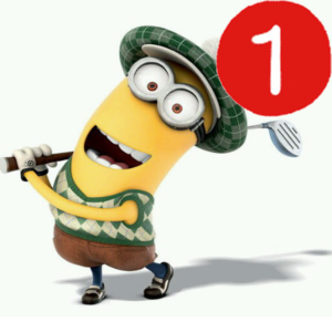 小黄人带1强迫症微信头像