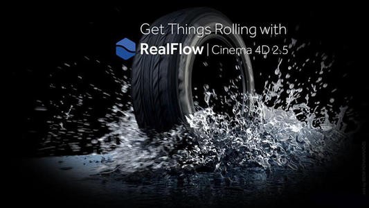 C4D流体特效插件(Realflow for win)