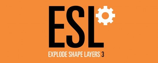 Explode Shape Layers(形状层分离合并管理AE脚本)