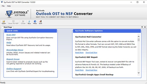 SysTools OST to NSF Converter(邮件格式转换工具)