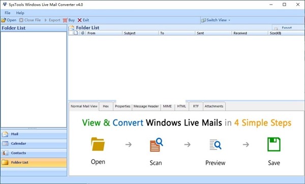 SysTools Windows Live Mail Converter(电子邮件转换工具)