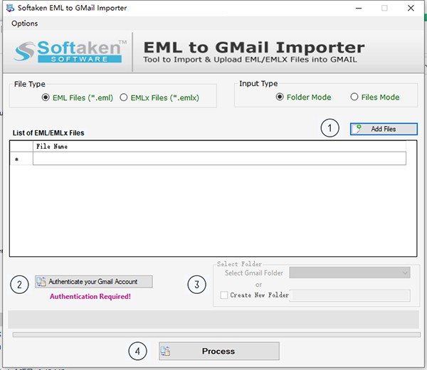 Softaken EML to GMail Importer(邮件导入工具)