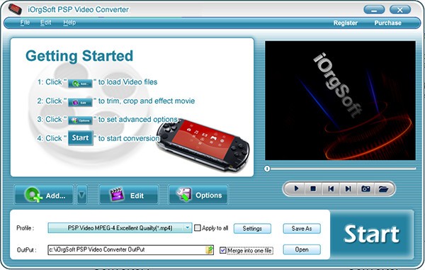 iOrgSoft PSP Video Converter(视频转换软件)