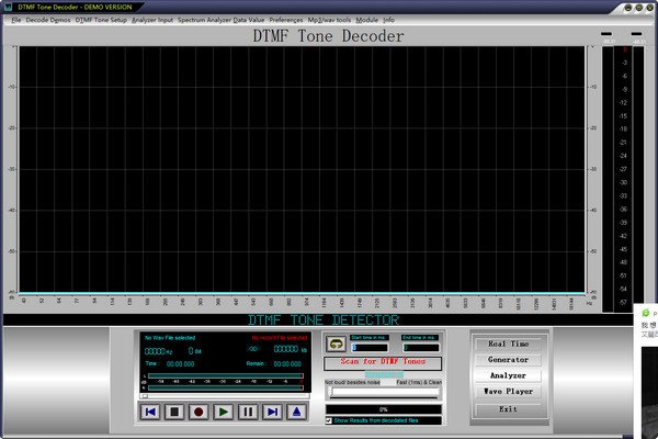 DTMF Tone Decoder(DTMF多功能解码器)