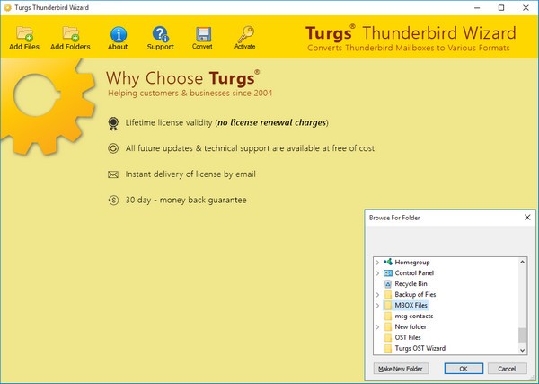 Turgs Thunderbird Wizard(Thunderbird转换工具)