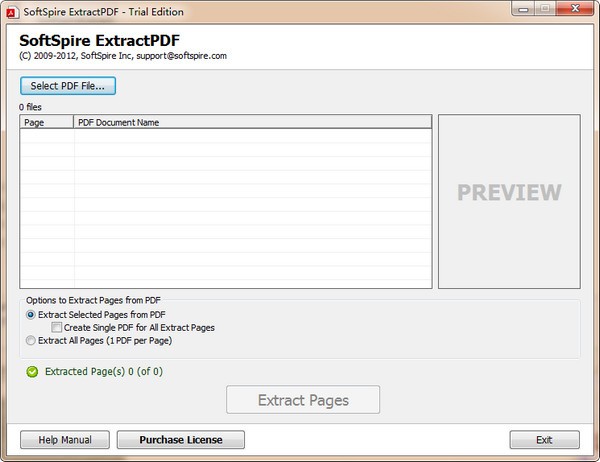 SoftSpire Extractpdf(PDF提取工具)