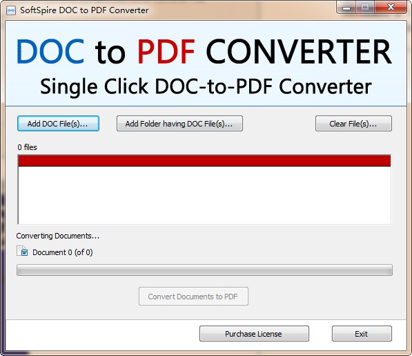 SoftSpire DOC to PDF Converter(DOC转PDF工具)