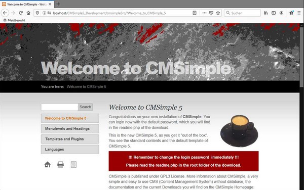 CMSimple(简单内容管理系统)