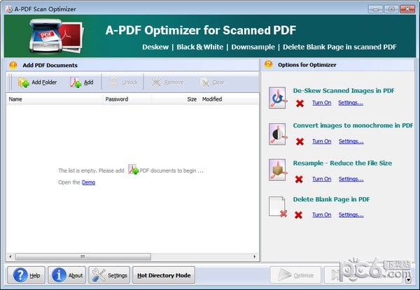 A-PDF Scan Optimizer(PDF扫描优化工具)