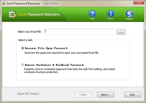 Top Excel Password Recovery(excel密码恢复工具)
