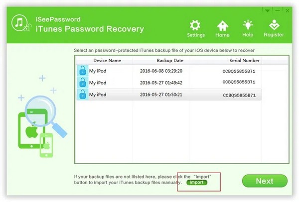 iSeePassword iTunes Password Recovery(密码恢复工具)