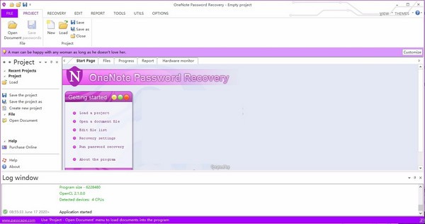OneNote Password Recovery(密码恢复软件)