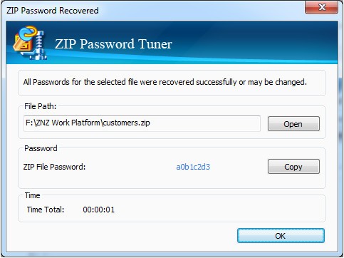 Cocosenor ZIP Password Tuner(zip密码恢复工具)