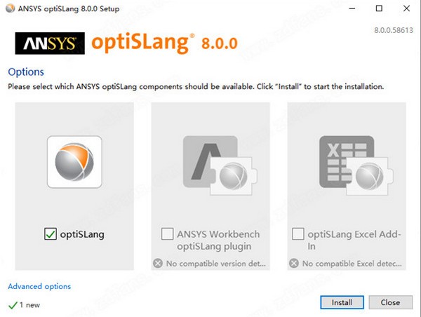 ANSYS optiSLang(多学科设计优化软件)
