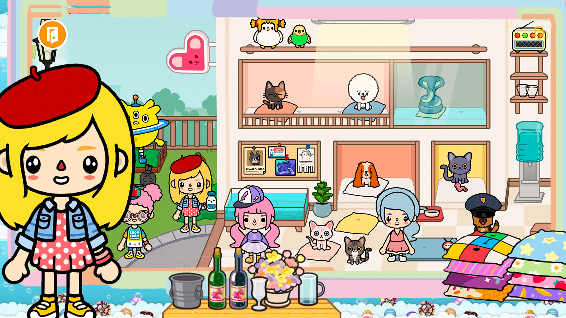 托卡小镇家庭屋电脑版含模拟器