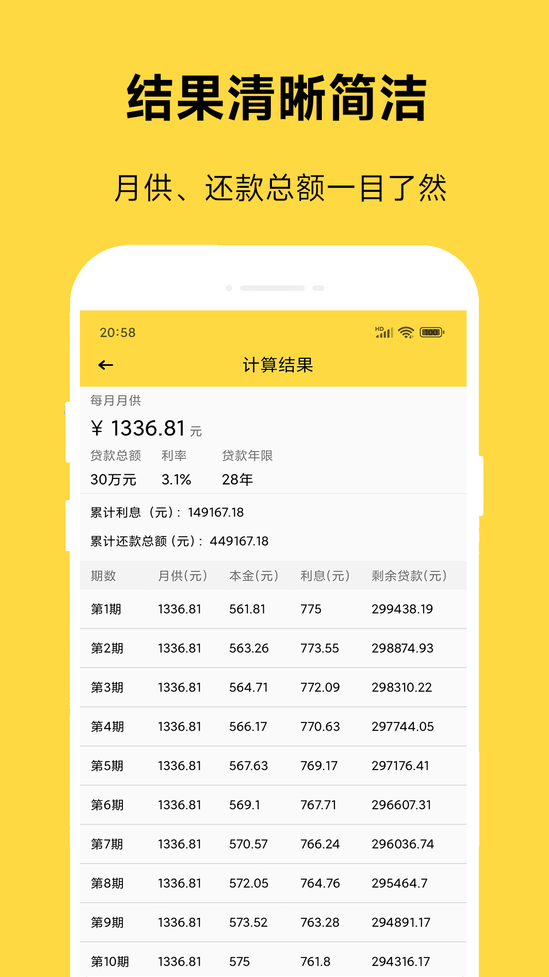61房貸計算器電腦版截圖2