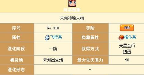 怪物X联盟飞行系宠物阿蒂蜜斯介绍 具体一览