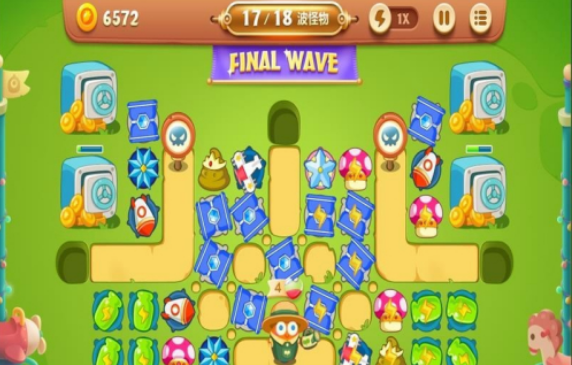 保卫萝卜3游乐场49关攻略保卫萝卜3游乐场49关怎么过