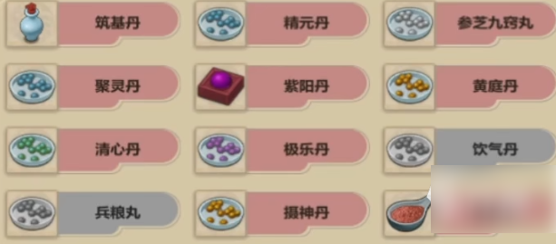 修仙家族模拟器47丹药