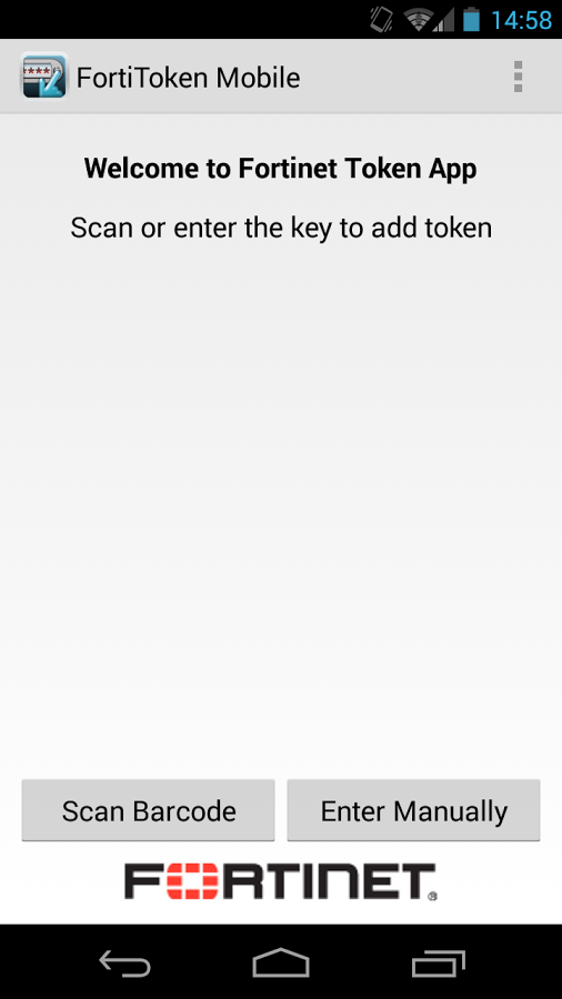 Fortitoken mobile настройка для андроид