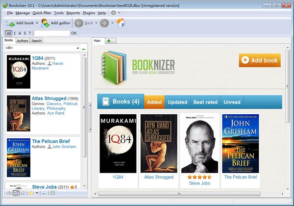 Booknizer(图书管理工具)