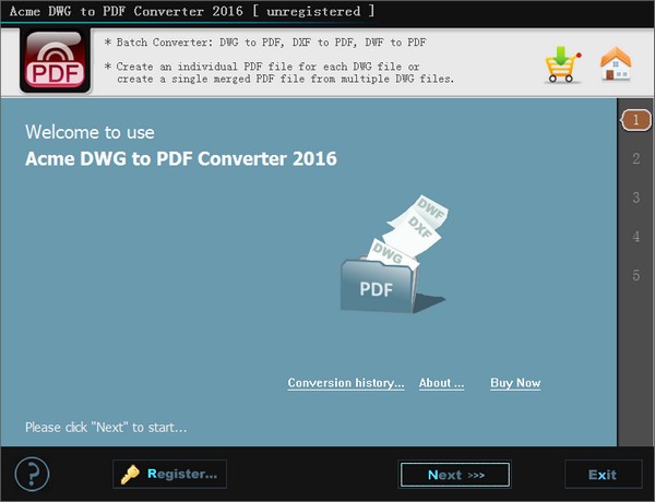 Acme DWG to SVG Converter(PDF转换器)