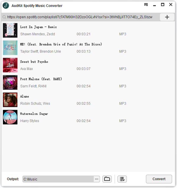 AudKit Spotify Music Converter(音乐下载转换工具)
