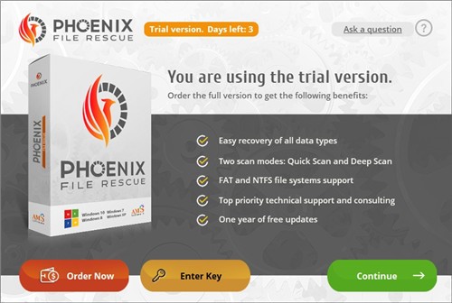 Phoenix File Rescue(文件恢复软件)