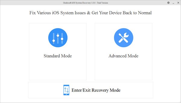Ondesoft iOS System Recovery(系统修复工具)