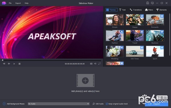 Apeaksoft Slideshow Maker(电子相册制作软件)