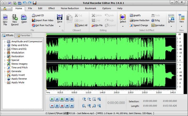 Total Recorder Editor Pro(专业录音软件)