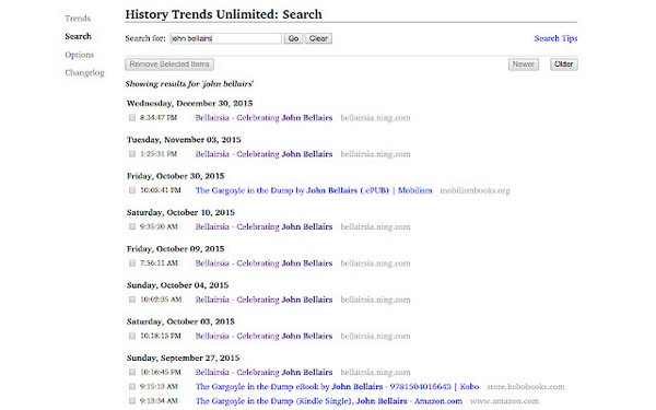 History Trends Unlimited Chrome插件