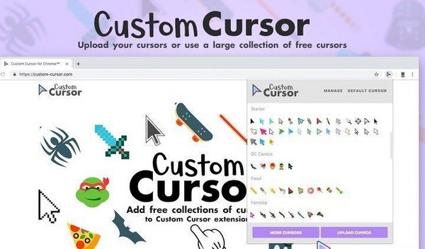 Custom Cursor for Chrome(鼠标光标美化插件)