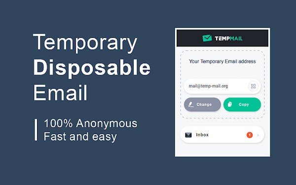 Temp Mail Chrome插件