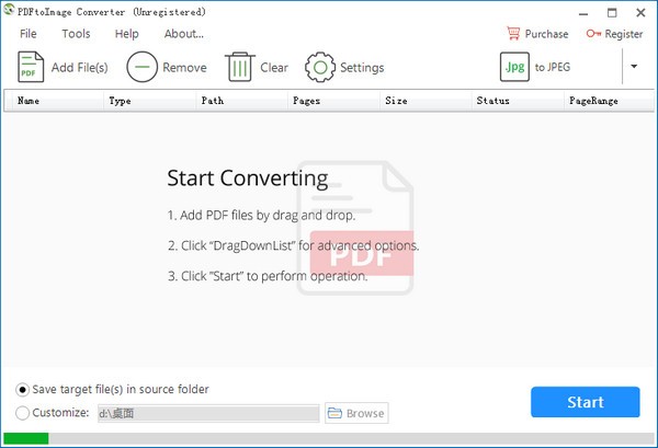 PDFtoImage Converter(PDF转图片软件)