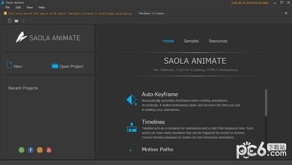Saola Animate(html5动画制作软件)