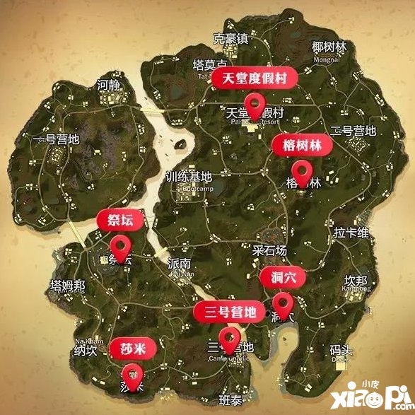 许多,不过这么小的一张4kx4k的地图每个资源点之间的距离也相对缩小了