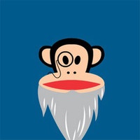 可爱大嘴猴微信图像8-微信头像
