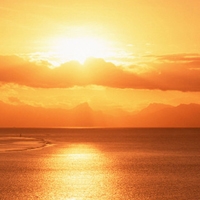 唯美夕阳西下微信图像33_微信头像