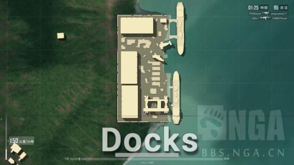《绝地求生》萨诺东南角的泰坦尼克：DOCKS全方位攻略