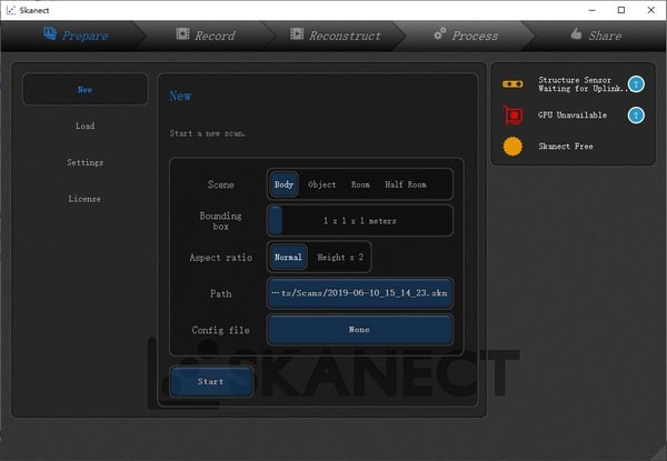 Skanect Pro(三维模型扫描软件)