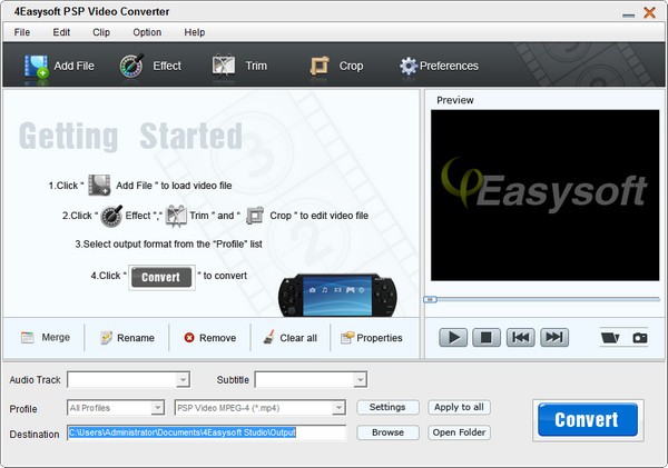 4Easysoft PSP Video Converter(PSP视频转换器)