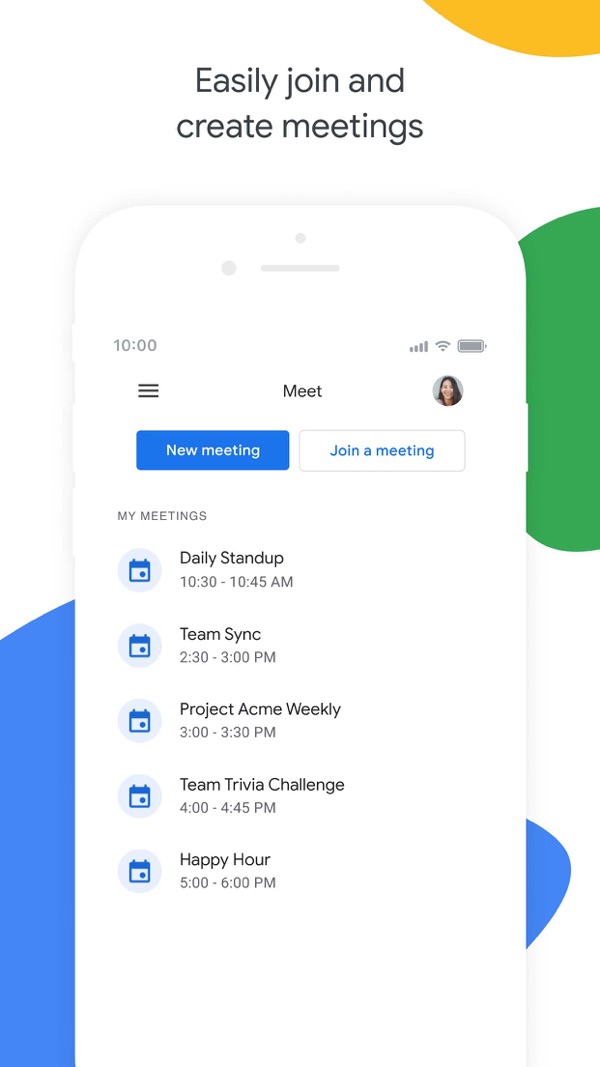 Google Meet截图1