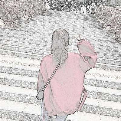 手绘可爱女生微信图像6_微信头像