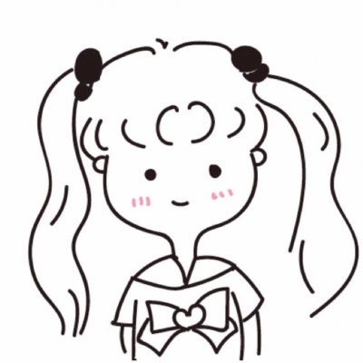 抖音爆红简笔画可爱图像20