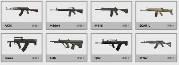 刺激战场：战场上最多见的突击步枪，到底谁是最好用的呢？