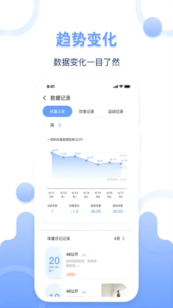 體重記錄器電腦版截圖3