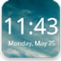 iPhone数字时钟app icon图