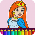 公主涂色手游电脑版icon图